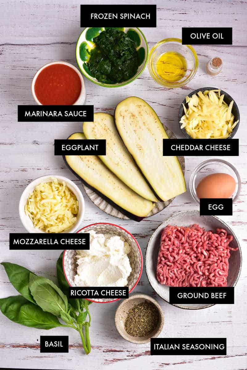 eggplant lasagna ingredients