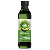 Nutiva Organic Steam-Refined Avocado Oil, 100% Pure, 16 Fl Oz, Usda Organic, Non Gmo, Whole 30 Approved, Keto, Paleo, High-Heat Oil With Neutral Flavor And Aroma For Cooking &Amp; Frying